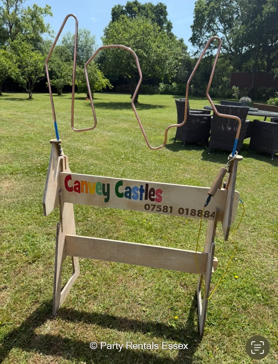 Giant Wooden Buzz Wire - Hire in Benfleet | Party Rentals Essex