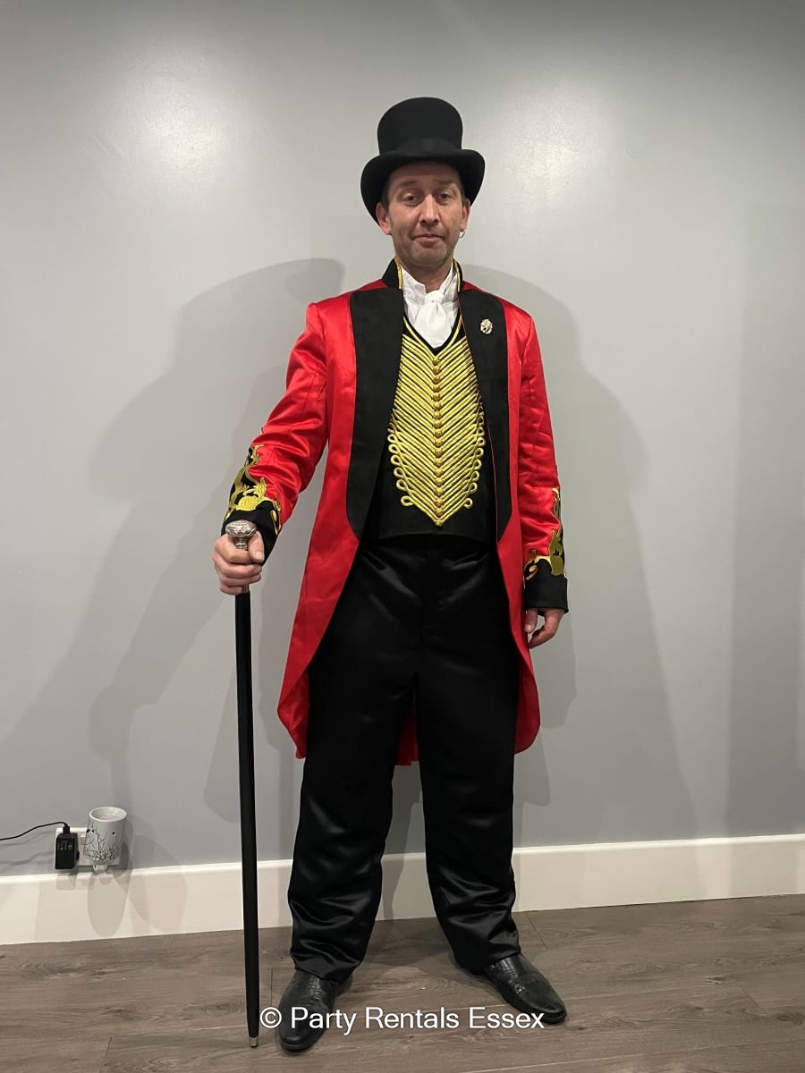 Hugh Jackman Greatest Showman Ring Master Costume - Hire in Benfleet ...